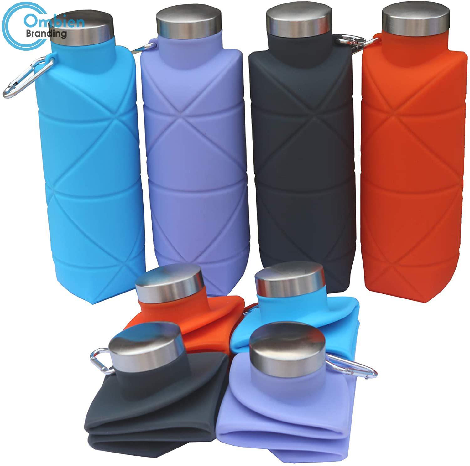 H69679 Silicone Collapsible Water Bottle